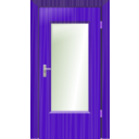 download Door clipart image with 225 hue color
