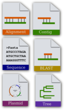 Bioinformatics Icon Set