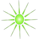 download Sun Icon clipart image with 45 hue color