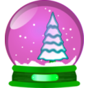 download Snow Globe clipart image with 90 hue color