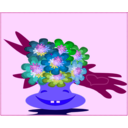 download Cheerful Bouquet clipart image with 225 hue color