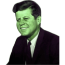 download John Fitzgerald Kennedy 35th President Of The United States clipart image with 90 hue color
