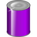 download Yellow Can clipart image with 225 hue color