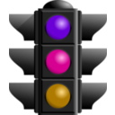 download Traffic Light Dan Gerhar 01 clipart image with 270 hue color