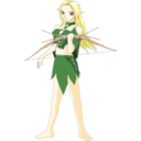 download Elvish Archer clipart image with 0 hue color