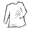 download Shirt clipart image with 0 hue color
