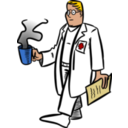 download Doctor clipart image with 0 hue color