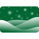 download Winter Scenery clipart image with 270 hue color