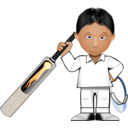 download Cricket Toon clipart image with 0 hue color