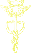 Golden Caduceus