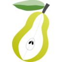 download Peer Fruit clipart image with 0 hue color