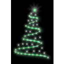 download Modern Christmas Tree 4 clipart image with 90 hue color