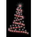 download Modern Christmas Tree 4 clipart image with 315 hue color