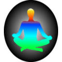 download Chakra Meditation clipart image with 135 hue color