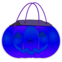 download Trick Or Treat Bag 2 clipart image with 225 hue color