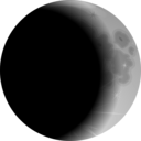 download Moon Crescent clipart image with 90 hue color