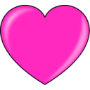 download Gold Heart clipart image with 270 hue color