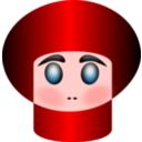 download Mr Red clipart image with 0 hue color