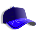 download Cap clipart image with 225 hue color