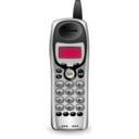 download Cordless Phone No Basestation clipart image with 270 hue color