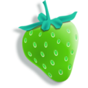 download Strawberry clipart image with 90 hue color