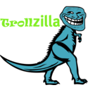 download Trollzilla clipart image with 90 hue color