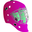 download Goalie Mask clipart image with 90 hue color