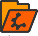 Folder Orange Open