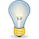 download Light Bulb clipart image with 0 hue color