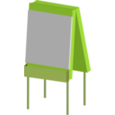 download An Easel clipart image with 45 hue color