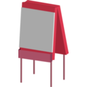 download An Easel clipart image with 315 hue color