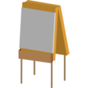 download An Easel clipart image with 0 hue color