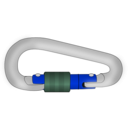 download Carabiner clipart image with 225 hue color