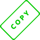 download Copy Business Stamp 1 clipart image with 270 hue color