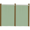 download Wood Fence Facing clipart image with 0 hue color
