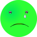 download Smiley Cry clipart image with 90 hue color