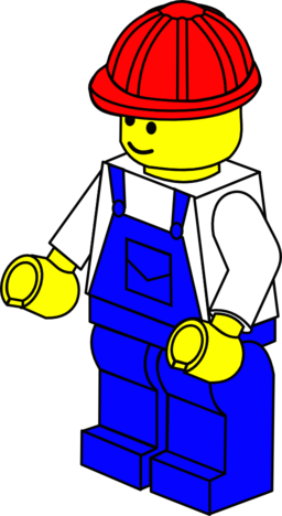 Lego Town Worker