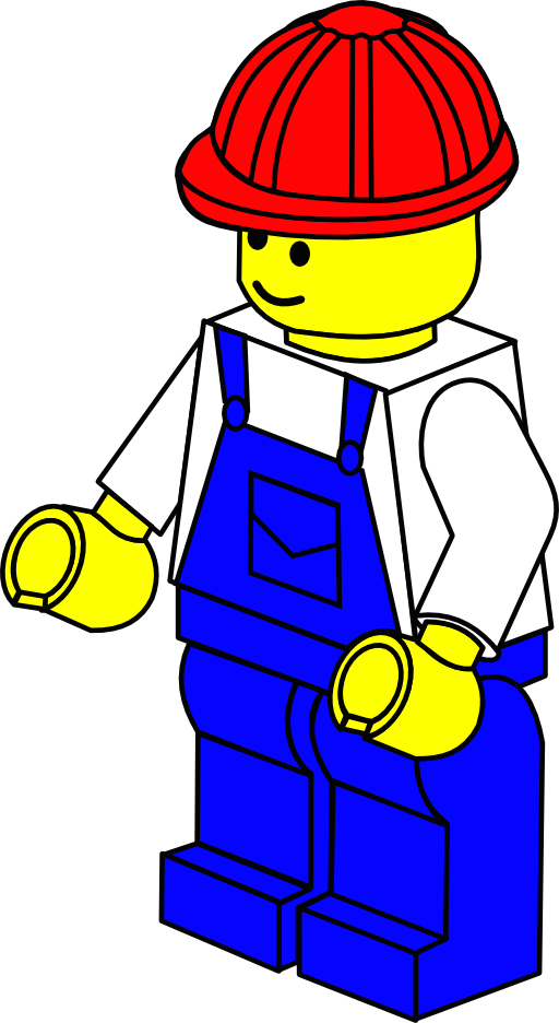 Lego Town Worker