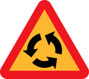 Roundabout Sign