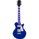 download Gibson Les Paul clipart image with 225 hue color