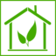 Eco Green House Icon