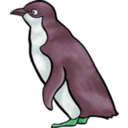 download The Lca2010 Penguin Blu clipart image with 135 hue color
