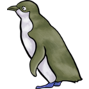 download The Lca2010 Penguin Blu clipart image with 225 hue color