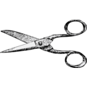 download Scissors clipart image with 90 hue color