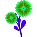 download Flowers clipart image with 135 hue color