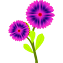 download Flowers clipart image with 315 hue color