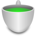 download Green Tea Cup clipart image with 45 hue color