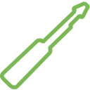 download Screwdriver Schematic clipart image with 90 hue color