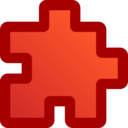 download Icon Puzzle Red clipart image with 0 hue color