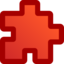 Icon Puzzle Red